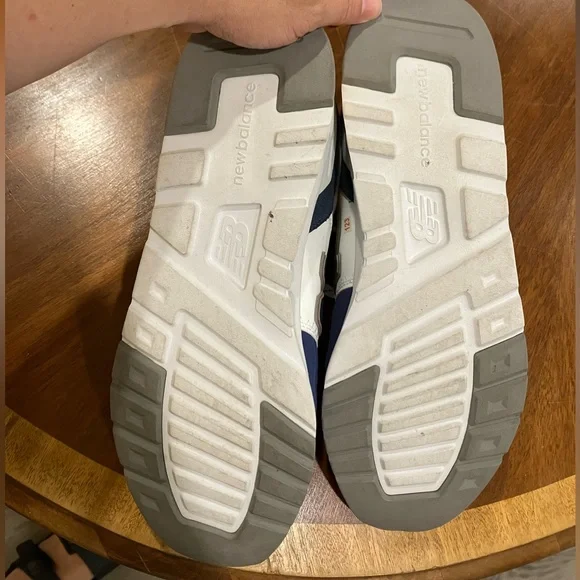 New Balance Blue and Orange Sneakers Casual Athletic Style - Picture 4 of 5